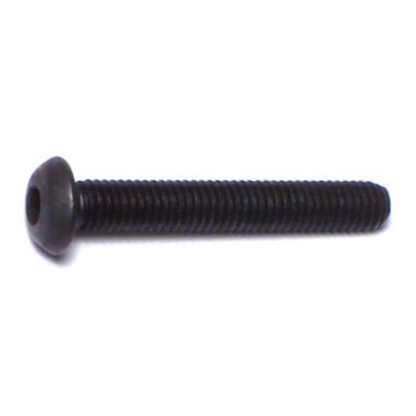 Midwest Fastener M3-0.50 Socket Head Cap Screw, Black Oxide Steel, 20 mm Length, 12 PK 75946